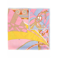 Emilio Pucci Echarpe com estampa abstrata - Estampado