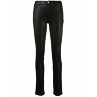 Emporio Armani Calça jeans skinny cintura média - Preto