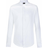 Emporio Armani Camisa com fechamento oculto - Branco