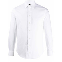 Emporio Armani Camisa lisa mangas longas - Branco