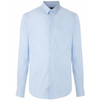 Emporio Armani Camisa modelagem slim - Azul