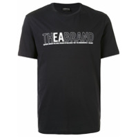 Emporio Armani Camiseta com estampa de logo - Azul