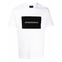 Emporio Armani Camiseta com estampa de logo - Branco