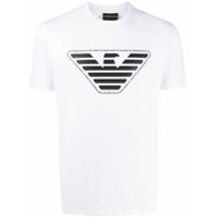 Emporio Armani Camiseta com estampa de logo - Branco
