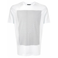 Emporio Armani Camiseta com estampa de logo geométrico - Branco