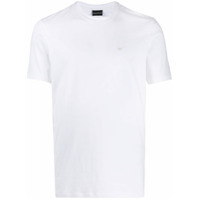 Emporio Armani Camiseta com logo no busto - Branco