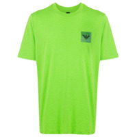 Emporio Armani Camiseta com patch de logo - Verde