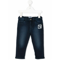 Emporio Armani Kids Calça jeans Baby Boys - Azul