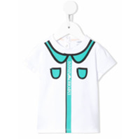 Emporio Armani Kids Camiseta com estampa - Branco