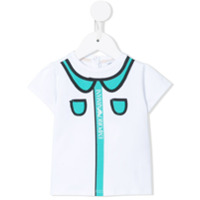 Emporio Armani Kids Camiseta com estampa - Preto