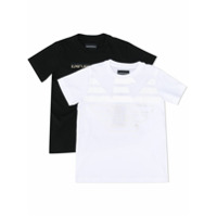 Emporio Armani Kids Conjunto 2 camisetas com logo - Branco