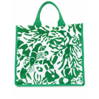 Eres Bolsa de praia com estampa tropical - Verde