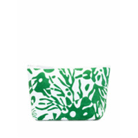 Eres Bolsa texturizada com padronagem abstrata - Verde