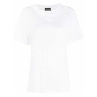 Ermanno Ermanno Camiseta com bordado de renda - Branco