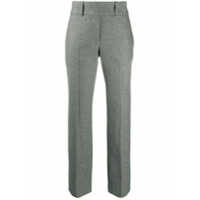 Ermanno Scervino Calça de alfaiataria reta - Cinza