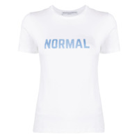 Ermanno Scervino Camiseta Normal com estampa - Branco