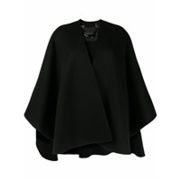 Ermanno Scervino Pelerine oversized - Preto