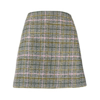 Ermanno Scervino Saia com estampa xadrez - Neutro