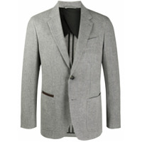 Ermenegildo Zegna Blazer com abotoamento simples - Cinza