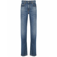 Ermenegildo Zegna Calça jeans reta cintura média - Azul