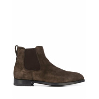 Ermenegildo Zegna leather ankle boots - Marrom