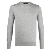 Ermenegildo Zegna silk-cashmere blend sweatshirt - Cinza