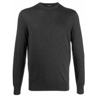 Ermenegildo Zegna silk-cashmere blend sweatshirt - Cinza