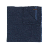Ermenegildo Zegna silk-wool blend scarf - Azul