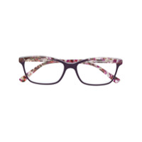 Etnia Barcelona Armação de óculos retangular Halle - Rosa