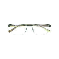Etnia Barcelona Armação de óculos retangular 'Kassel' - Cinza