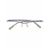 Etnia Barcelona Armação de óculos retangular - Metálico
