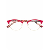 Etnia Barcelona Armação de óculos Setubal redonda - Vermelho