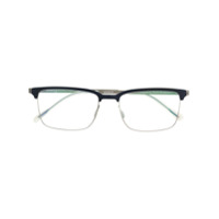 Etnia Barcelona Fargo rectangular frame glasses - Prateado
