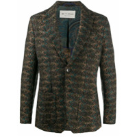 Etro Blazer com padronagem chevron - Marrom