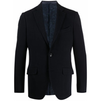 Etro Blazer de alfaiataria texturizado - Azul