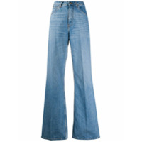 Etro Calça jeans flare com cintura alta - Azul