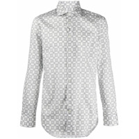 Etro Camisa com estampa geométrica - 990 WHITE