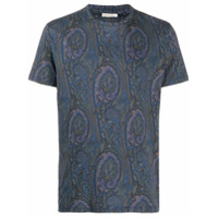 Etro Camisa mangas curtas com estampa paisley - Azul