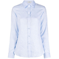 Etro Camisa mangas longas com estampa paisley - Azul