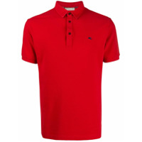 Etro Camisa polo com logo bordado - Vermelho