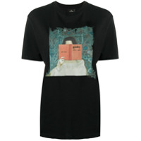Etro Camiseta com estampa gráfica paisley - Preto