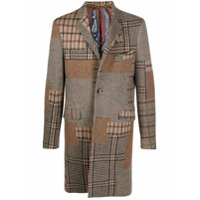 Etro Casaco com abotoamento simples e recortes - Marrom