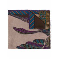 Etro Echarpe leve com estampa paisley - Marrom