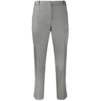 Fabiana Filippi Calça cropped com cintura média - Cinza