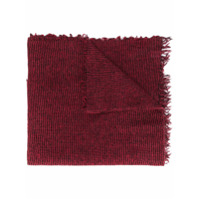 Faliero Sarti Echarpe com estampa de listras - Vermelho