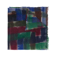 Faliero Sarti fine knit cashmere scarf - Azul