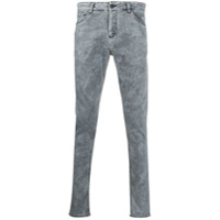 Family First bleached slim-fit jeans - Branco
