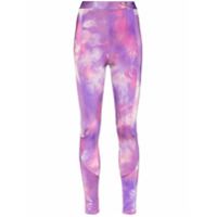 Fantabody Legging cintura alta tie-dye - Roxo