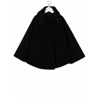 Fay Kids Pelerine mangas longas de tricô - Preto