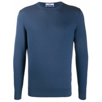 Fedeli Suéter mangas longas de algodão - Azul